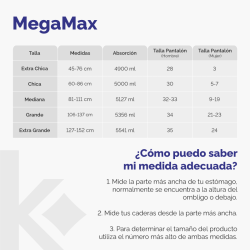 Pañal Anatómico MegaMax